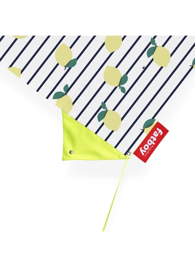 Fatboy Miasun Beach Tent | 3 m² of shade | Fits 2 adults and 2 kids | cotton fabric with aluminum poles and ground pegs | Lightweight and compact | 330x190x140 cm - Sicily - Image 4